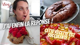 ⌜VLOG⌝ Jai enfin la réponse  cette recette est succulente journée sur sur la lune  laughlips [upl. by Annoved101]