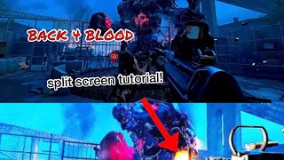 Back 4 Blood How to unlock split screen [upl. by Idnem]