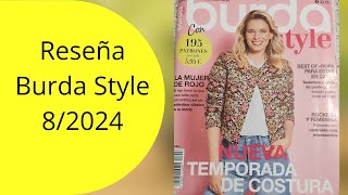 Reseña burda Style 82024🧥🧵👖✂️👚 [upl. by Erland606]