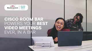 Cisco Room bar Powers Your Best Video Meetings Ever In a Bar  Mastersystem Infotama [upl. by Iain]