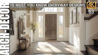 DEINFLUENCING HOME DECOR TIPS 10 Must Know Entryway Designs You DONT Need and You NEED [upl. by Accebber661]