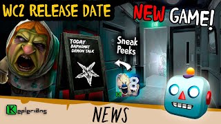 WITCH CRY 2 RELEASE DATE 🧙‍♀️🐺 NEW KEPLERIANS HORROR GAME 🕹 ICE SCREAM 8 UPDATE Sneak Peeks 🍦 NEWS [upl. by Wadsworth]