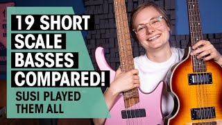 19 short scale basses compared  Susi Lotter  Thomann [upl. by Bernhard]