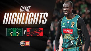 Tasmania Jackjumpers vs Perth Wildcats  Game Highlights  Round 3 NBL25 [upl. by Andriana243]