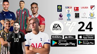 NUEVO FIFA 14 MOD 24 ATUALIZADO ANDROID OFFLINE COM NOVAS FACES MODO CARREIRA NOVOS GRAFICOS HD [upl. by Sheena318]