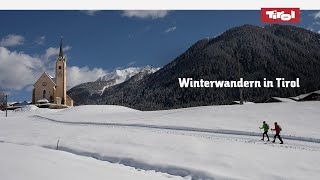 Winterwanderungen in Tirol Weitwanderwege und Fototouren🏔 [upl. by Fortune]