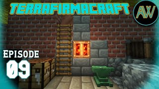 Bloomery amp Waterwheels  TerraFirmaCraft Ep 09 [upl. by Brigham]