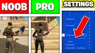 Les MEILLEURES touches CLAVIER SOURIS sur FORTNITE  ⌨🤩 [upl. by Zia]