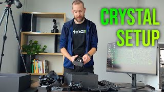 How to set up the Pimax Crystal  8 easy steps update [upl. by Nylynnej]