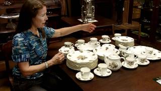 Royal Worcester China Set [upl. by Meibers]