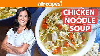 Chicken Noodle Soup  Easy Chicken Noodle Soup From Scratch  Allrecipescom [upl. by Issiah920]