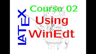 Create your first LaTeX document using WinEdt 10 [upl. by Valenza423]