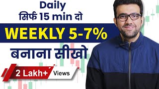 Swing Trading Strategy For 2024  Moving Average  By Siddharth Bhanushali [upl. by Llij]