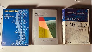 Matemática do COMEÇO ao FIM Todos os livros que você precisará [upl. by Nnairet]