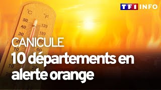 La météo dEvelyne Dhéliat  10 départements en alerte canicule [upl. by Rosmarin659]