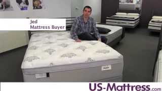 Spring Air Back Supporter Four Seasons Bliss Plush Eurotop Mattress [upl. by Siouxie]