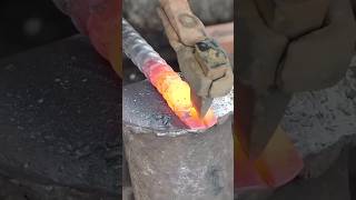 Making A Scrowbar Tool From Rebar  DIY Short Video [upl. by Nhojleahcim]