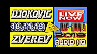 DJOKOVIC vs ZVEREV Live Full Game 2018 Nitto Final Score and Preview [upl. by Benil284]