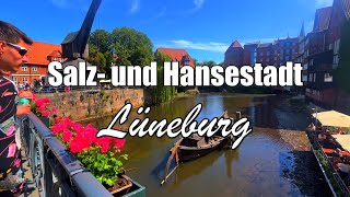 🇩🇪🏫🕍 Salz und Hansestadt Lüneburg 4k🎥 [upl. by Micheal]