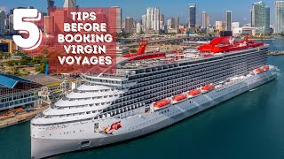 5 Tips You NEED To Know Before Booking Virgin Voyages [upl. by Ellehcram]