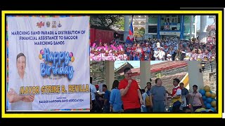 MARCHING BAND PARADE AND DISTRIBUTION OF FINANCIAL ASSISTANCE TO BACOOR MARCHING BANDSMARCH 22024 [upl. by Sterling]