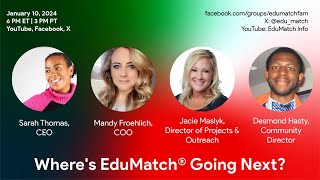 Wheres EduMatch® Going Next [upl. by Koehler594]