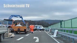 🚨🚧 Exclusiv Baustellenbesichtigung der Ortsumfahrung Oberlauchringen vor der Eröffnung 23112021 [upl. by Quenby]