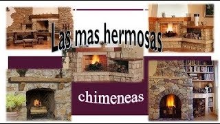 Diseño de chimeneas para salón [upl. by Atims616]