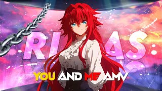 RIAS GREMORY AMV EDIT  YOU AND ME  2K 60 FPS   ALIGHT MOTION [upl. by Sorkin]