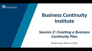 Creating a Business Continuity Plan [upl. by Rehtnug533]