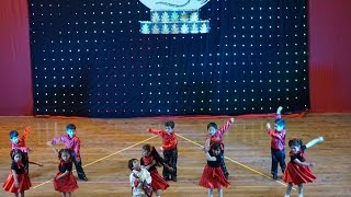 BAILE NIÑOS DE 3 AÑOS NIVEL INICIAL CUNA JARDÍN HUMBOLDT [upl. by Joellen767]