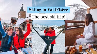 A week skiing in Val dIsère  The best ski trip ever [upl. by Lak76]