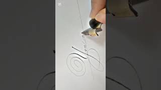 Spencerian spencerian handwriting calligraphy [upl. by Bac]