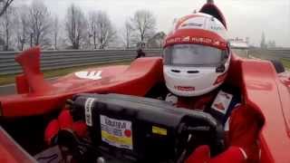 Onboard with Sebastian Vettel on his Ferrari debut [upl. by Odnamra211]