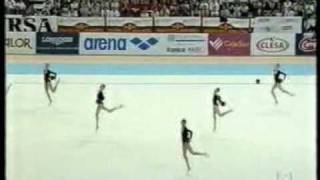 Gimnasia Ritmica Mundial Sevilla 1998 España 5 pelotas [upl. by Zashin]