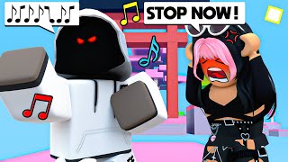 I TROLLED My LITTLE SISTER Using A VOICE CHANGER Roblox Bedwars [upl. by Airotnes331]