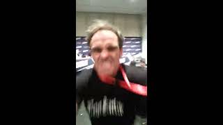 Trevor Phillips Steven Ogg from GTA 5 Tells me quotGo F Yourselfquot NY Comic Con 2013 Original [upl. by Akino]