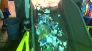 Recycling Materials on a Conveyor Belt at the Peel Integrate Waste Management Facility [upl. by Carlick386]