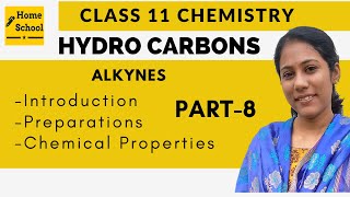 Alkynes  Hydrocarbons  Class 11 Chemistry  NEET  JEE  CBSE [upl. by Deach]