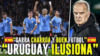 🇪🇸 PRENSA ESPAÑOLA RENDIDA ante 🇺🇾 URUGUAY y BIELSA 😱 [upl. by Foy]