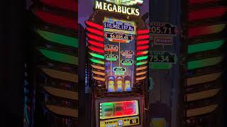 Playing MegaBucks Slot in Vegas megabucks slots gambling LasVegas vlog [upl. by Elletnohs]