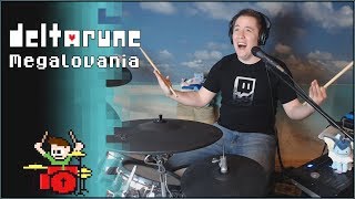 Deltarune  Megalovania On Drums  The8BitDrummer [upl. by Aennil]