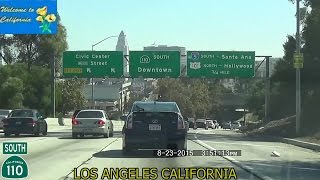 Driving Los Angeles Freeway Interstate 405 California 4K USA [upl. by Aillicsirp]