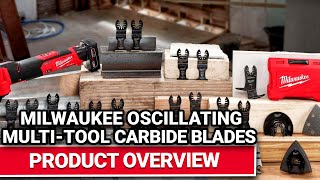 Milwaukee Oscillating MultiTool Carbide Blades Product Overview  Ace Hardware [upl. by Liam]