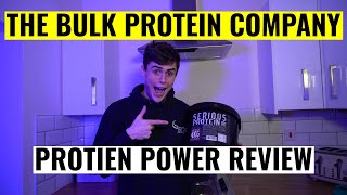 The Bulk Protein Company Protien power review [upl. by Eirrehs73]