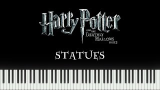 Harry Potter 8  Statues Synthesia Piano [upl. by Cortie]