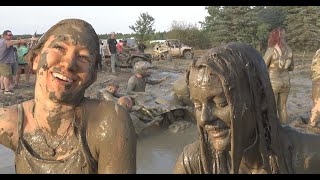 GIRLS  MUD IS FUN  TALL PINES FARM FEST PT 12 [upl. by Jerome]