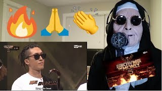 SMTM 5  Flowsik 플로우식 vs Donutman 도넛맨 Team Battle Mission  REACTION [upl. by Eelahc]