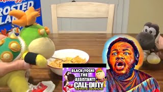 SML Movie Black Yoshi The Assistant REACTION sml blackyoshi jeffy callofduty 😂🗣️ [upl. by Efal742]