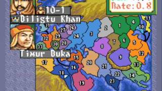 New Scenario ModTimur Great For Genghis Khan II Sega Genesis [upl. by Melvin]